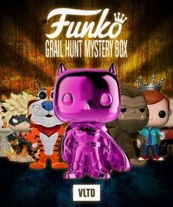 VLTD Mystery Boxes 2-POP MYSTERY BOX: October Grail Hunt [SHIPS 10/20] Includes 2 Funko POP Figures! Prizes Include Pink Chrome Batman, Flocked Tony The Tiger, Flocked Bigfoot, Social Media Freddy, SDCC Bakugo & Many More!