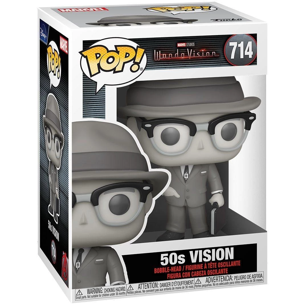 50's Vision #714 Wandavision Funko POP! Marvel In Stock Funko 4 50's Vision #714 Wandavision Funko POP! Marvel In Stock Funko