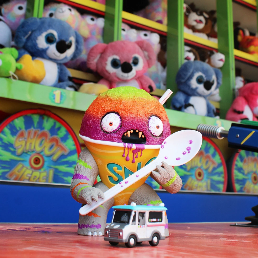 Abominable Snow Cone TROPICAL CYCLONE By Jason Limon X Martian Toys Designer Toys 8 Abominable Snow Cone TROPICAL CYCLONE By Jason Limon X Martian Toys Designer Toys