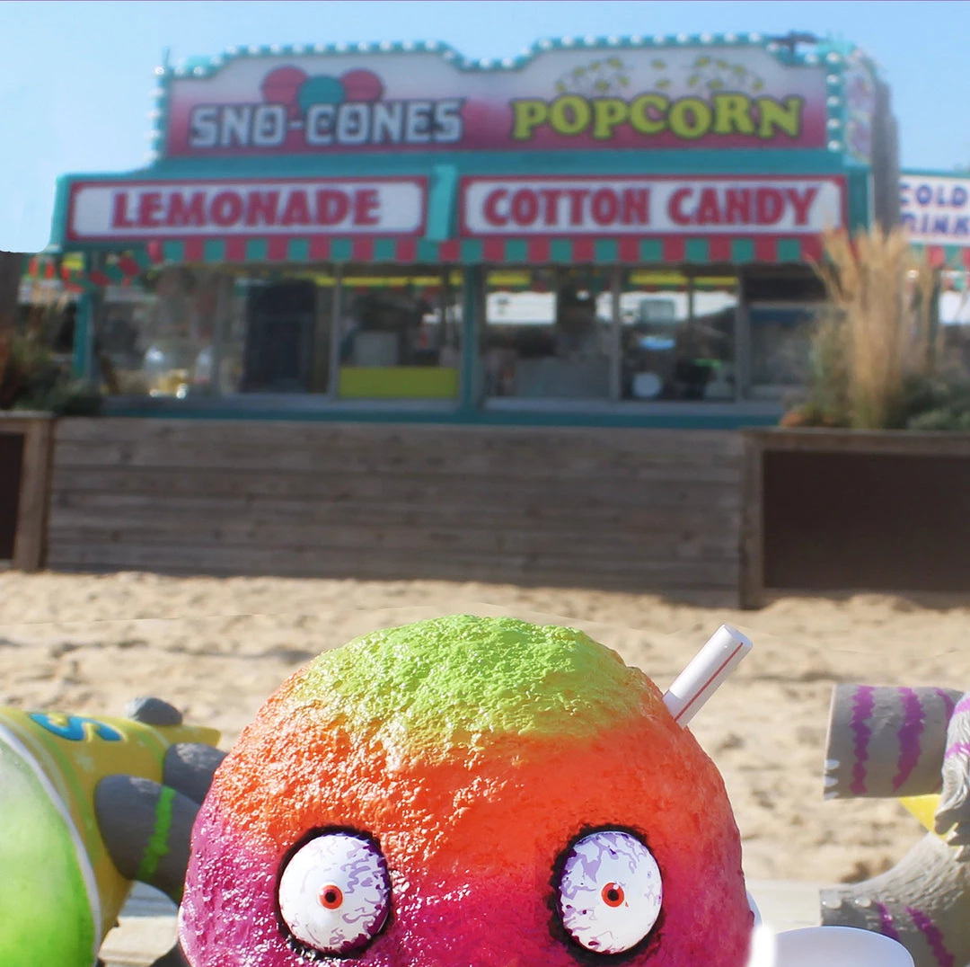 Abominable Snow Cone TROPICAL CYCLONE By Jason Limon X Martian Toys Designer Toys 7 Abominable Snow Cone TROPICAL CYCLONE By Jason Limon X Martian Toys Designer Toys