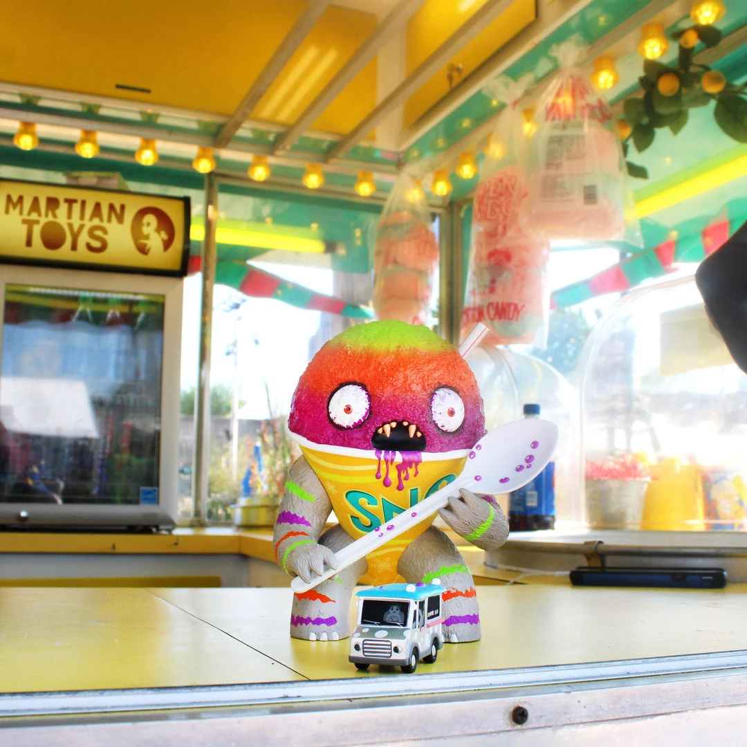 Abominable Snow Cone TROPICAL CYCLONE By Jason Limon X Martian Toys Designer Toys 9 Abominable Snow Cone TROPICAL CYCLONE By Jason Limon X Martian Toys Designer Toys