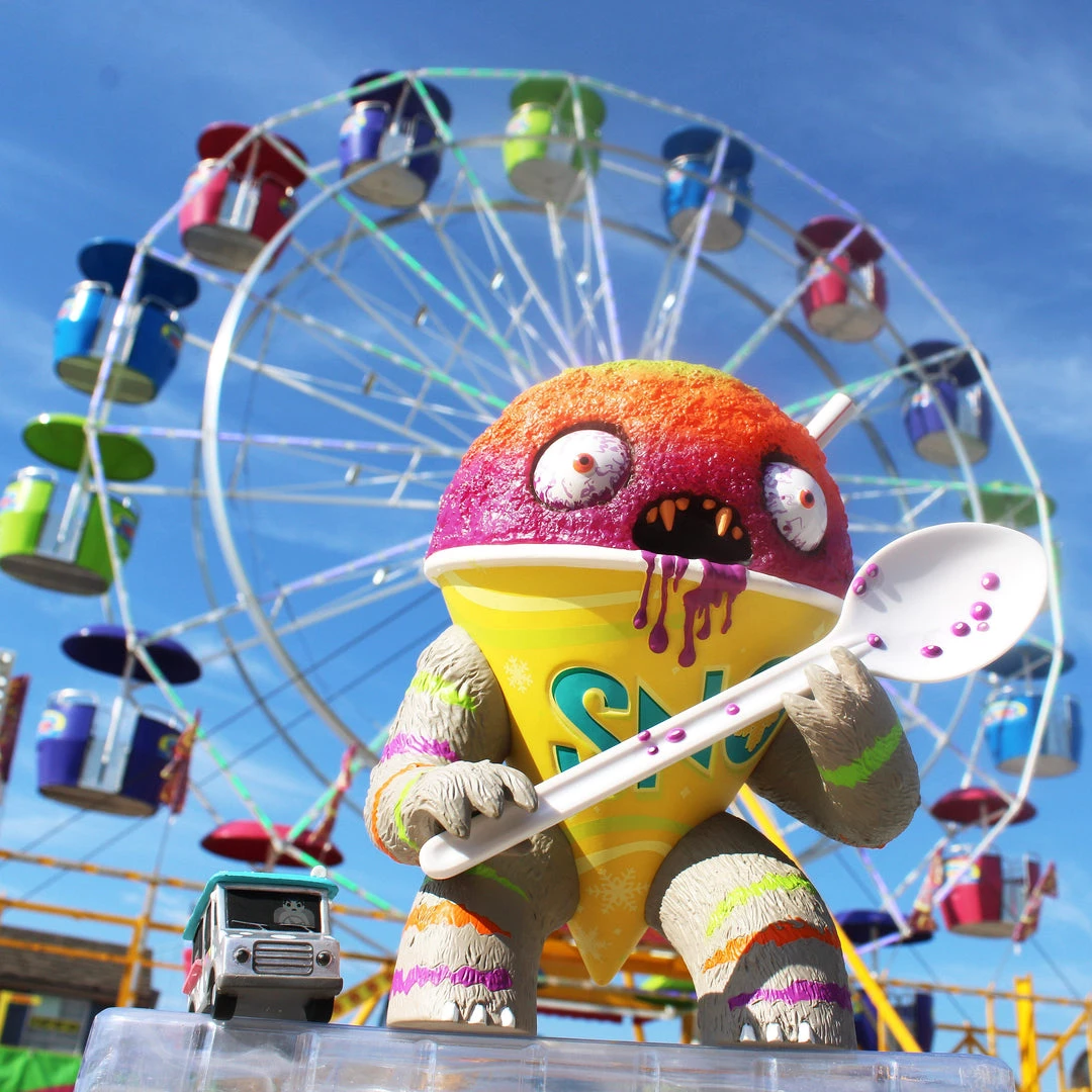 Abominable Snow Cone TROPICAL CYCLONE By Jason Limon X Martian Toys Designer Toys 10 Abominable Snow Cone TROPICAL CYCLONE By Jason Limon X Martian Toys Designer Toys