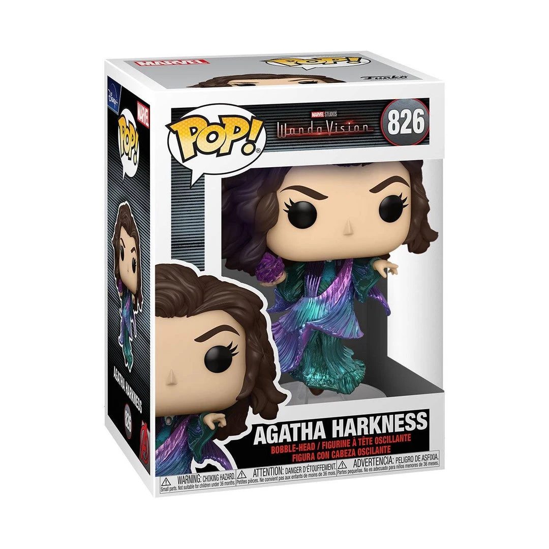 In Stock Funko Agatha Harkness #826 Wandavision Funko POP! Marvel 4 In Stock Funko Agatha Harkness #826 Wandavision Funko POP! Marvel