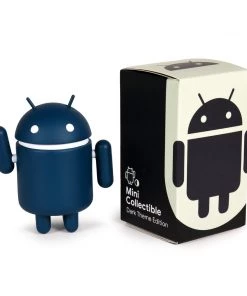 Android Mini Collectible - Dark Theme 3-inch Vinyl Figure By Andrew Bell Dead Zebra Inc.