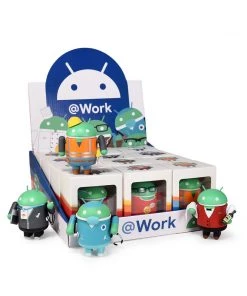 In-Stock Items Android @Work Mini Series Collectible 3-inch Vinyl Figure By Andrew Bell Dead Zebra Inc.