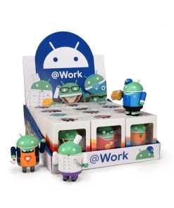 In-Stock Items Android @Work Mini Series Collectible 3-inch Vinyl Figure By Andrew Bell Dead Zebra Inc.