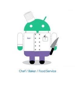 In-Stock Items Android @Work Mini Series Collectible 3-inch Vinyl Figure By Andrew Bell Dead Zebra Inc.