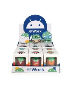 In-Stock Items Android @Work Mini Series Collectible 3-inch Vinyl Figure By Andrew Bell Dead Zebra Inc.