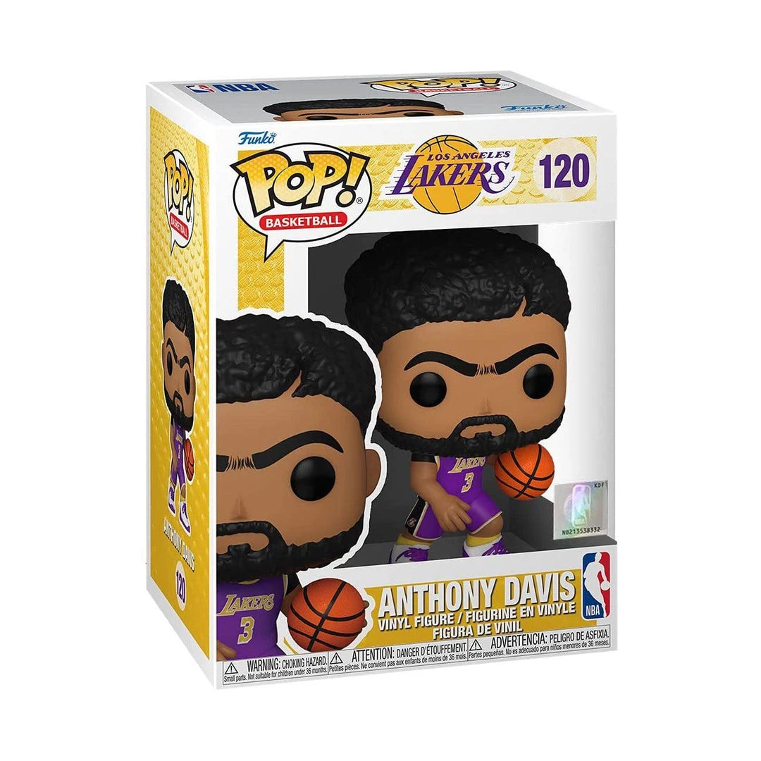 Anthony Davis (Purple Jersey) #120 Los Angeles Lakers Funko POP! NBA 4 Anthony Davis (Purple Jersey) #120 Los Angeles Lakers Funko POP! NBA