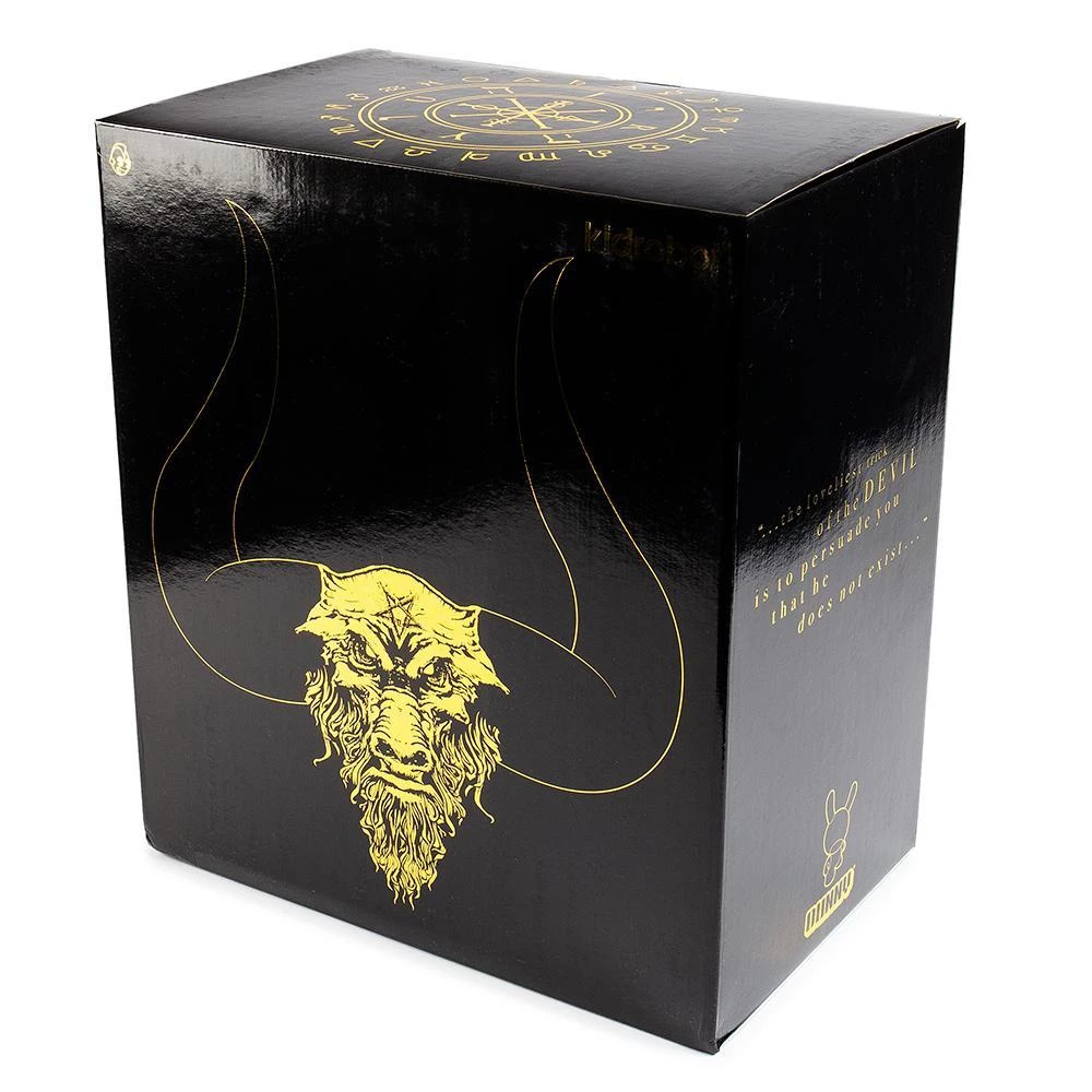 Arcane Divination The Black Devil 8" Dunny Art Figure By Godmachine & Kidrobot 9 Arcane Divination The Black Devil 8" Dunny Art Figure By Godmachine & Kidrobot