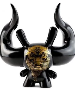 Arcane Divination The Black Devil 8" Dunny Art Figure By Godmachine & Kidrobot