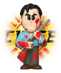 Ash With 1:6 Chance At A Bloody Chase! The Evil Dead Funko Vinyl SODA