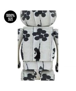 Banksy Flying Balloons Girl BE@RBRICK 1000% By Medicom Toy [PRE-ORDER EXPECTED FALL 2021*]