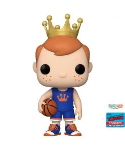 In Stock Funko Basketball Freddy Funko (Away Jersey) #182 LE3000 Funko POP! ECCC 2021 Festival Of Fun (Convention Exclusive Stickers)