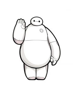 Baymax [Core] #408 Disney's Big Hero 6 FiGPiN Classic