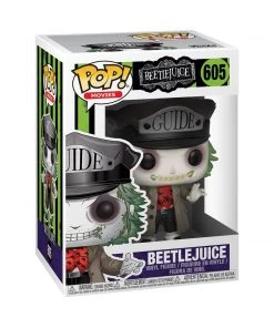 Beetlejuice With Guide Hat #605 Beetlejuice Funko POP! Movies In Stock Funko