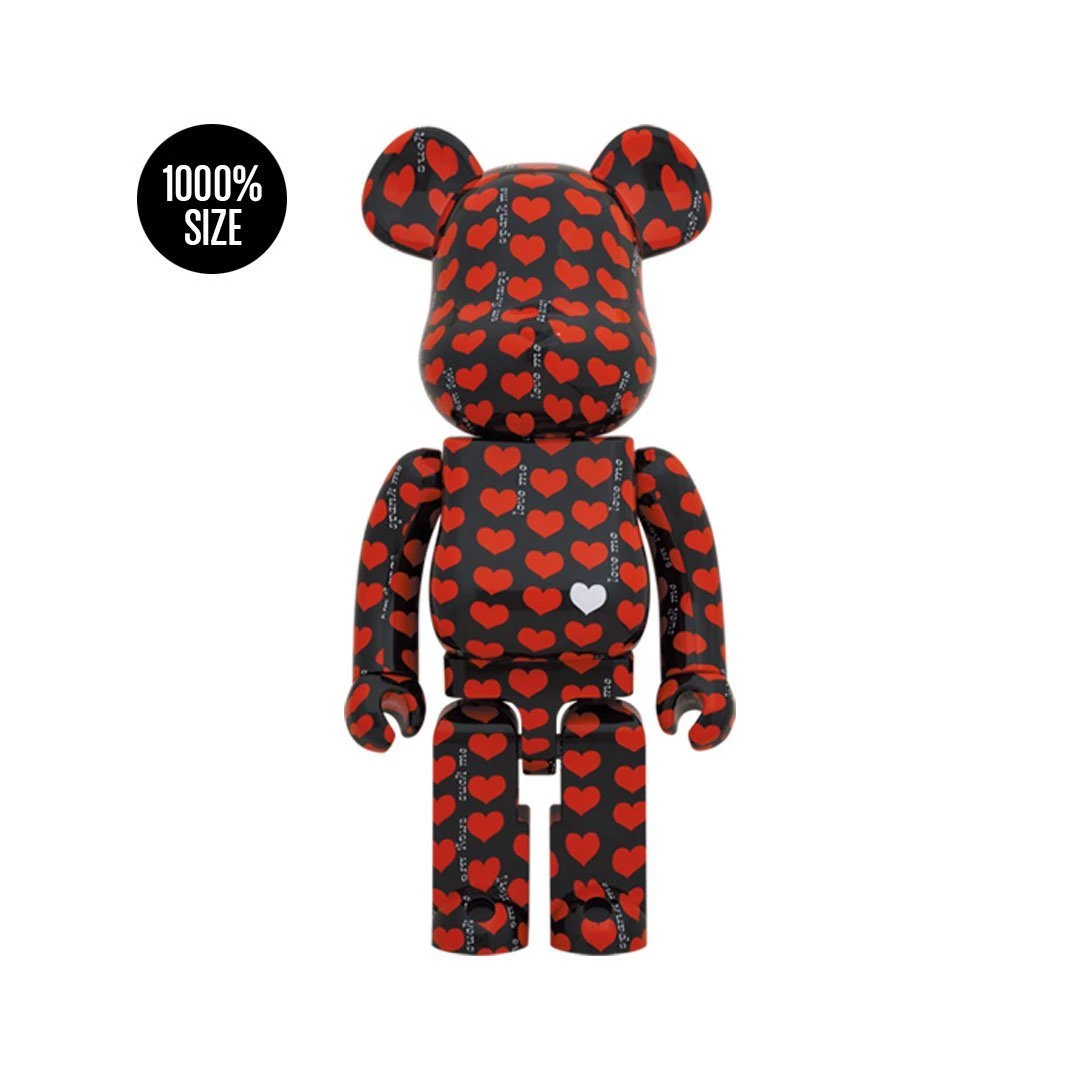 Black Heart BE@RBRICK 1000% By Medicom Toy 3 Black Heart BE@RBRICK 1000% By Medicom Toy