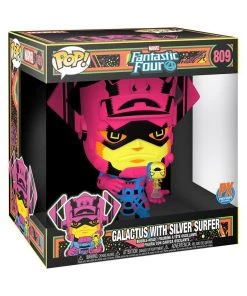 Funko Black Light Galactus With Silver Surfer #809 With Chance At A Chase! PX Previews World Exclusive Fantastic Four 10-Inch Jumbo POP! Marvel In Stock Funko 8 Funko Black Light Galactus With Silver Surfer #809 With Chance At A Chase! PX Previews World Exclusive Fantastic Four 10-Inch Jumbo POP! Marvel In Stock Funko