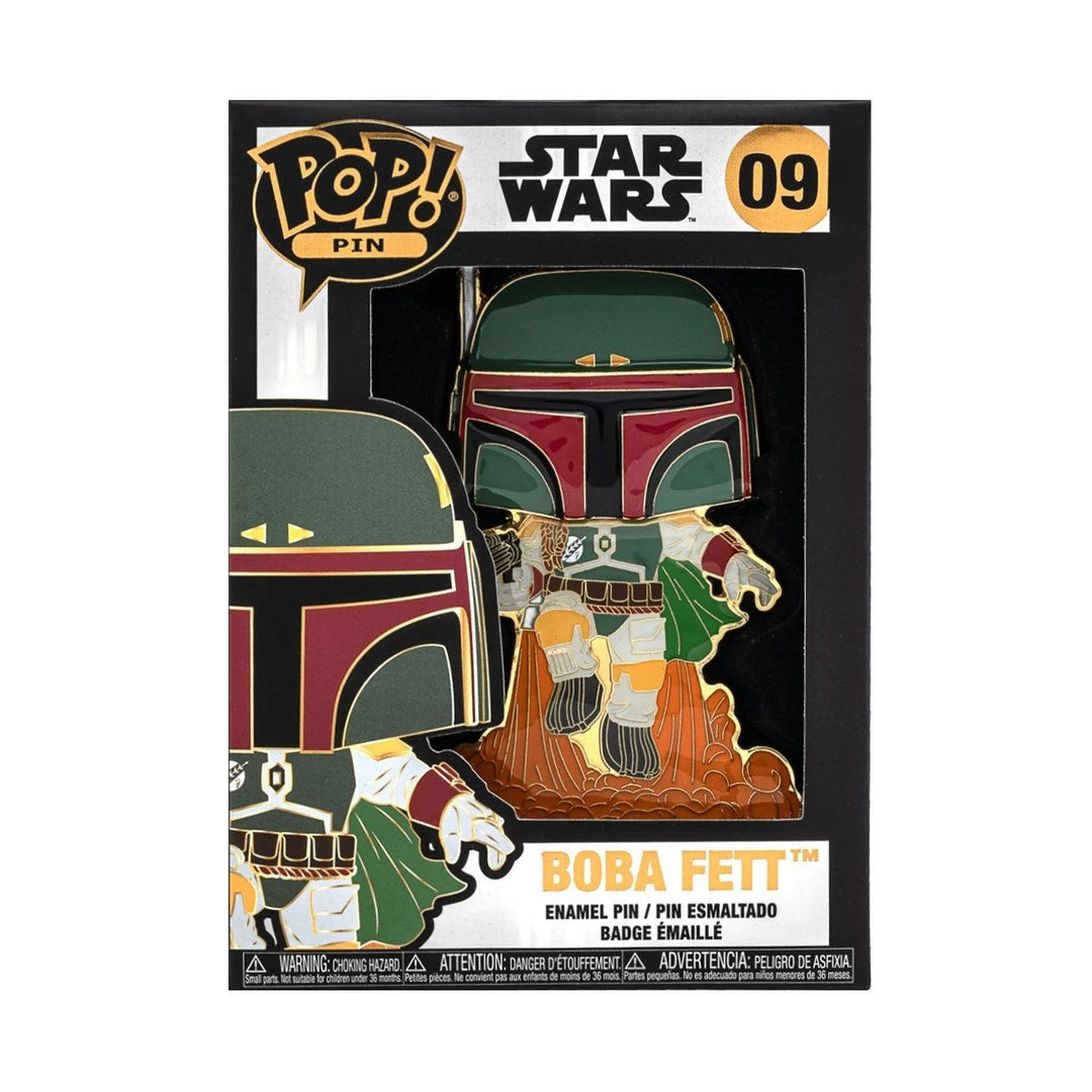 Boba Fett #09 Star Wars Funko POP! Pin 4 Boba Fett #09 Star Wars Funko POP! Pin