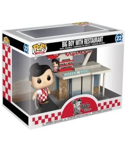 Bob's Big Boy Restaurant With Big Boy #22 Funko POP! Town In Stock Funko