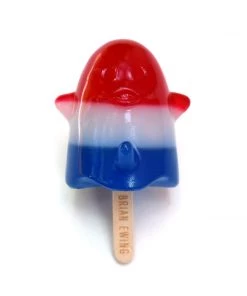 UVD Toys Bomb Pop Ghost Boner Resin Art Toy By Brian Ewing