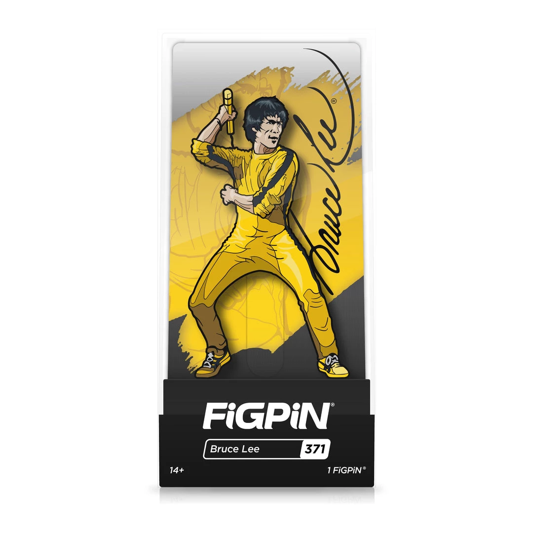Bruce Lee #371 Game Of Death Yellow Jumpsuit FiGPiN Classic 4 Bruce Lee #371 Game Of Death Yellow Jumpsuit FiGPiN Classic