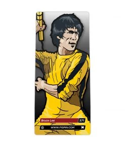 Bruce Lee #371 Game Of Death Yellow Jumpsuit FiGPiN Classic 8 Bruce Lee #371 Game Of Death Yellow Jumpsuit FiGPiN Classic