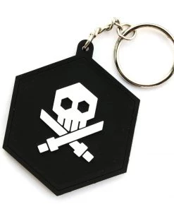 In-Stock Items Bulletpunk 2" Rubber Keychain By Quiccs & Martian Toys