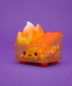 "Candy Corn" Edition Dumpster Fire Vinyl Figure By 100% Soft -VLTD official website candy corn edition dumpster fire vinyl figure by 100 soft dumpster fire 100 soft 699677 1080x1080