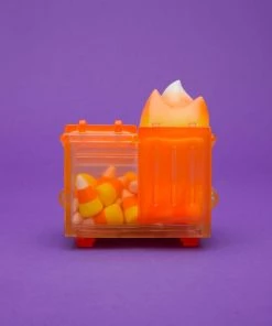 "Candy Corn" Edition Dumpster Fire Vinyl Figure By 100% Soft -VLTD official website candy corn edition dumpster fire vinyl figure by 100 soft dumpster fire 100 soft 882772 1080x1080