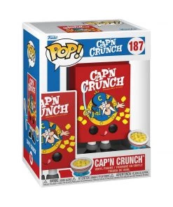 Cap'N Crunch Cereal Box #187 Quaker Funko POP! Ad Icons In Stock Funko