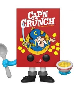 Cap'N Crunch Cereal Box #187 Quaker Funko POP! Ad Icons In Stock Funko