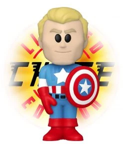 Captain America With 1:6 Chance At A Chase! Marvel Funko Vinyl SODA [PRE-ORDER FOR ESTIMATED* Q2 2022 DELIVERY]