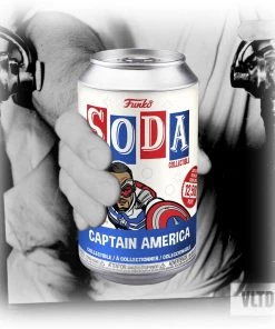 Captain America With 1:6 Chance At A Chase! The Falcon And Winter Soldier Funko Vinyl SODA