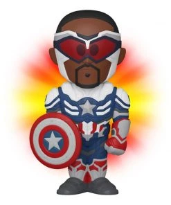 Captain America With 1:6 Chance At A Chase! The Falcon And Winter Soldier Funko Vinyl SODA