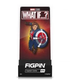 Captain Carter #815 Marvel Studios: What If ... ? FiGPiN Classic 7 Captain Carter #815 Marvel Studios: What If ... ? FiGPiN Classic