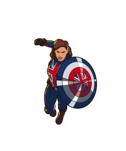 Captain Carter #815 Marvel Studios: What If ... ? FiGPiN Classic 8 Captain Carter #815 Marvel Studios: What If ... ? FiGPiN Classic