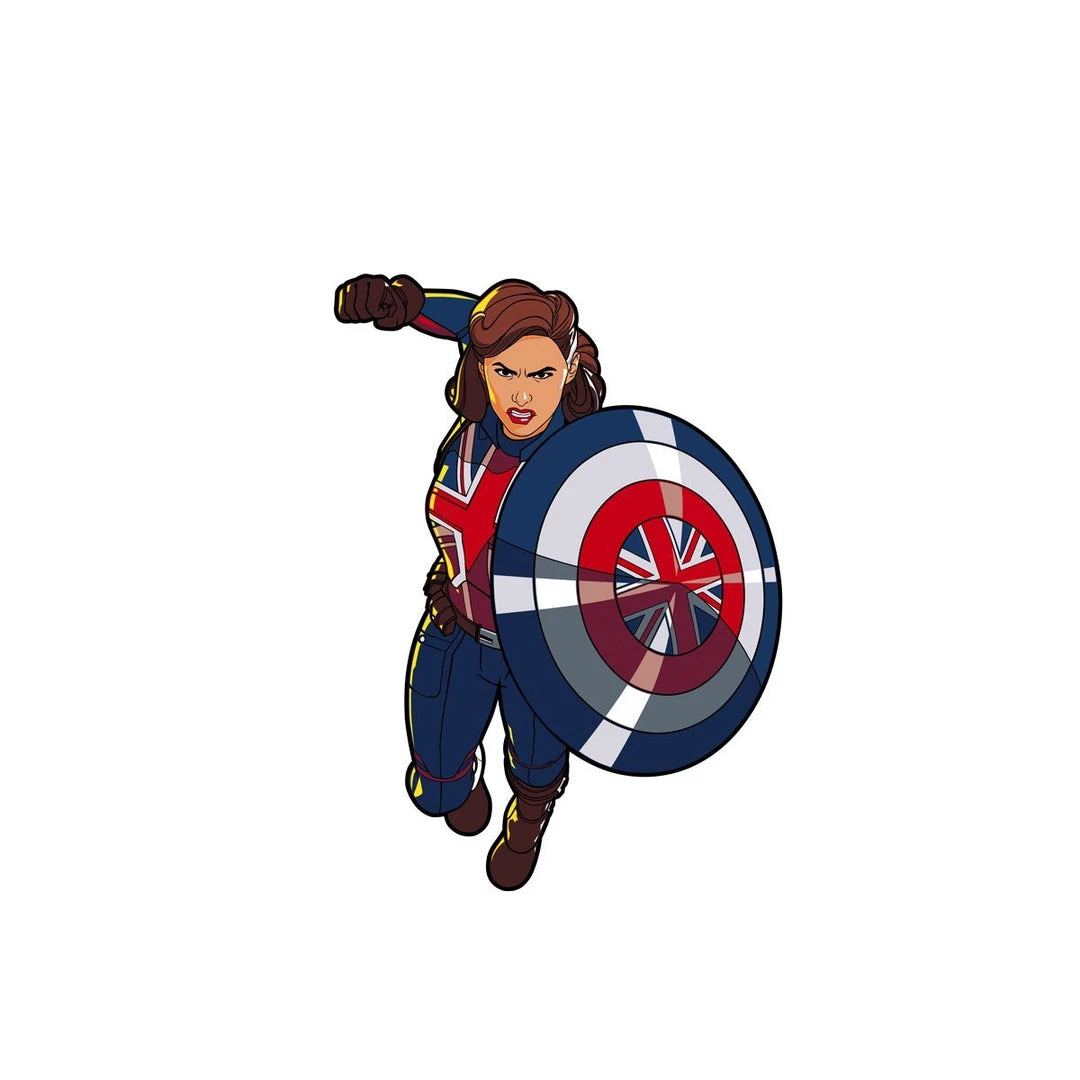 Captain Carter #815 Marvel Studios: What If ... ? FiGPiN Classic 5 Captain Carter #815 Marvel Studios: What If ... ? FiGPiN Classic