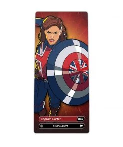 Captain Carter #815 Marvel Studios: What If ... ? FiGPiN Classic 9 Captain Carter #815 Marvel Studios: What If ... ? FiGPiN Classic