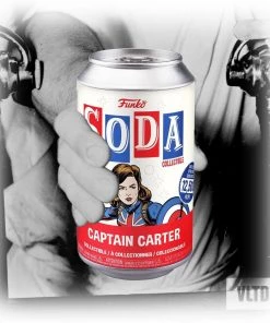 Captain Carter With 1:6 Chance At A Metallic Chase! Marvel Studios What If...? Funko Vinyl SODA