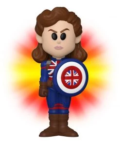 Captain Carter With 1:6 Chance At A Metallic Chase! Marvel Studios What If...? Funko Vinyl SODA 7 Captain Carter With 1:6 Chance At A Metallic Chase! Marvel Studios What If...? Funko Vinyl SODA