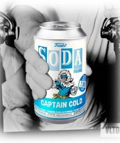 Captain Cold With 1:6 Chance At A Flocked Chase! DC Heroes Funko Vinyl SODA