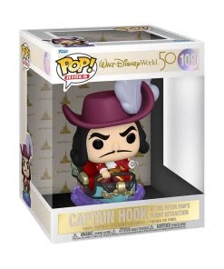 Captain Hook At The Peter Pan's Flight Attraction #109 Walt Disney World 50th Anniversary Funko POP! Ride [PRE-ORDER FOR ESTIMATED* Q2 2022 DELIVERY]