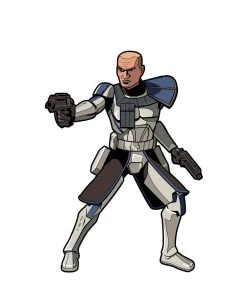 Captain Rex #573 Star Wars: The Clone Wars FiGPiN Classic 8 Captain Rex #573 Star Wars: The Clone Wars FiGPiN Classic