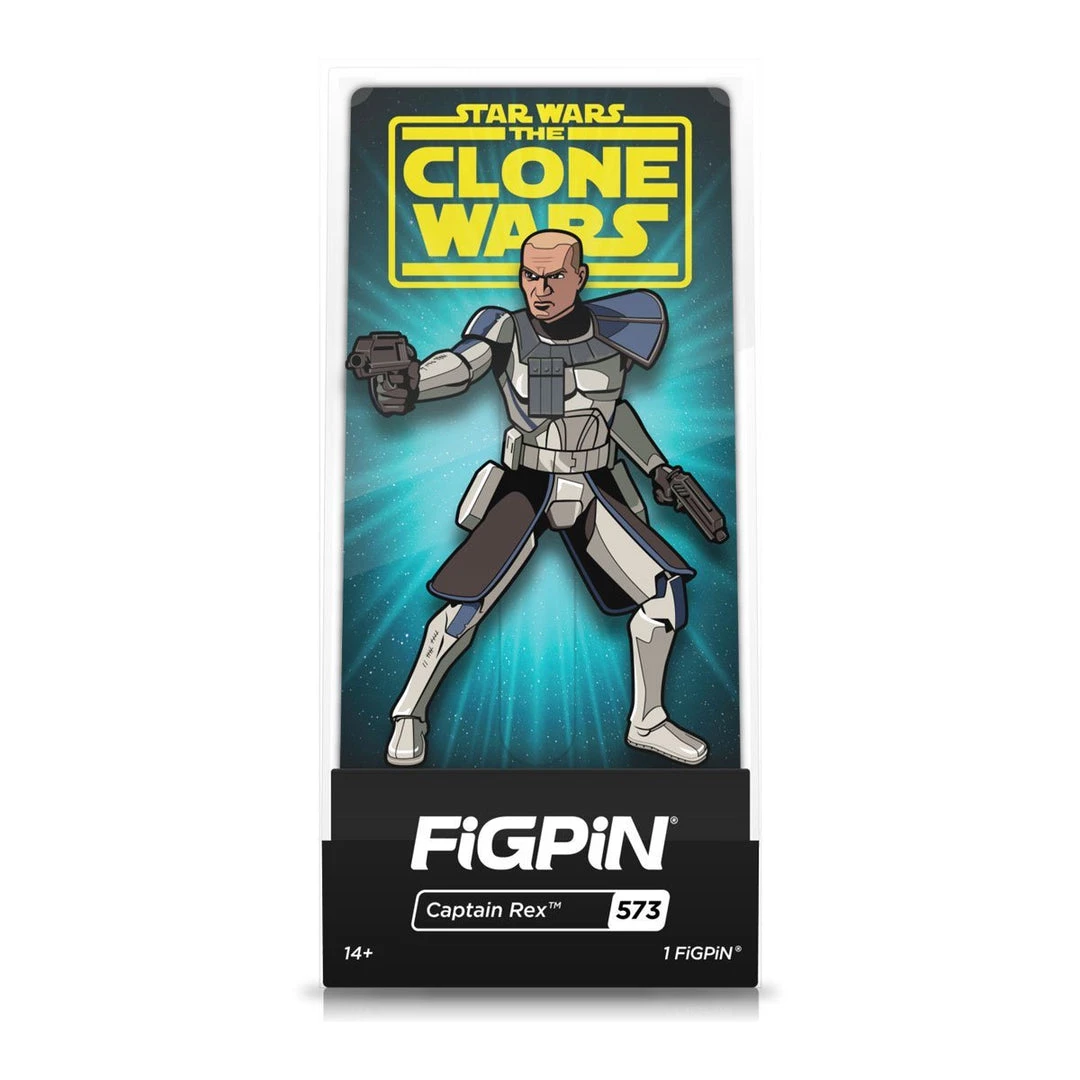 Captain Rex #573 Star Wars: The Clone Wars FiGPiN Classic 4 Captain Rex #573 Star Wars: The Clone Wars FiGPiN Classic