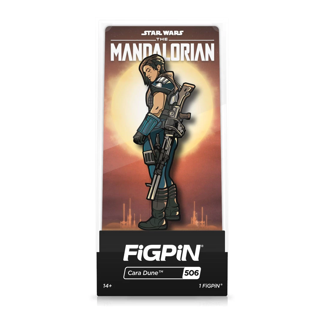 Cara Dune #506 Star Wars: The Mandalorian FiGPiN Classic 4 Cara Dune #506 Star Wars: The Mandalorian FiGPiN Classic