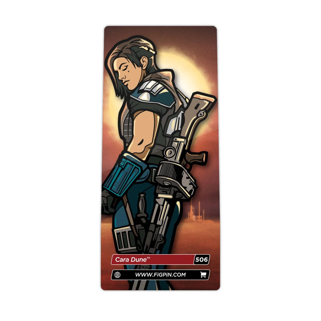 Cara Dune #506 Star Wars: The Mandalorian FiGPiN Classic 5 Cara Dune #506 Star Wars: The Mandalorian FiGPiN Classic