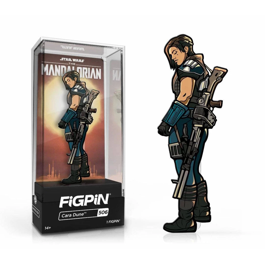 Cara Dune #506 Star Wars: The Mandalorian FiGPiN Classic 3 Cara Dune #506 Star Wars: The Mandalorian FiGPiN Classic
