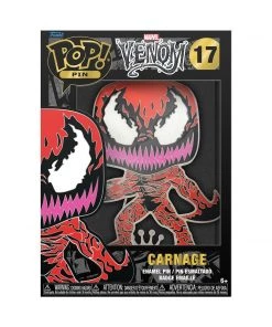 Carnage #17 Marvel Funko POP! Pin [PRE-ORDER FOR ESTIMATED* Q2 2022 DELIVERY]