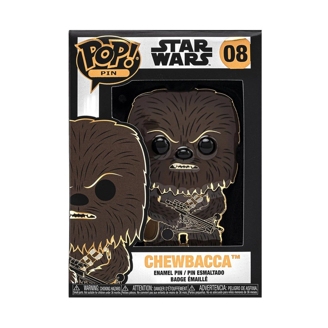 In Stock Funko Chewbacca #08 Star Wars Funko POP! Pin 4 In Stock Funko Chewbacca #08 Star Wars Funko POP! Pin